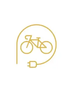 Neue überdachte Fahrradstellplätze am Haus Delecke mit E-Bike-Ladestation