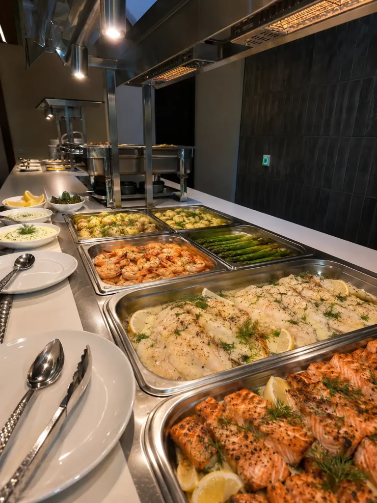 Moeriva Fischbuffet