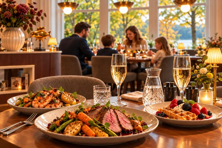 Sonntagslunch am Möhnesee: All-inclusive-Familienlunch im Haus Delecke